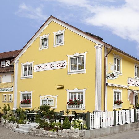 Landgasthof Krug Dechendorf Eksteriør bilde